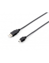 Kabel USB 2.0 Mini AM-BM5P (Canon) 1,8M czarny - nr 4