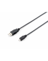 Kabel USB 2.0 Mikro AM-MBM5P 1,8M czarny - nr 4
