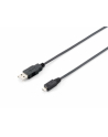 Kabel USB 2.0 Mikro AM-MBM5P 1M czarny - nr 6