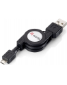 Kabel USB 2.0 Mikro AM-MBM5P 1M zwijak czarny - nr 12