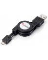 Kabel USB 2.0 Mikro AM-MBM5P 1M zwijak czarny - nr 14