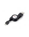 Kabel USB 2.0 Mikro AM-MBM5P 1M zwijak czarny - nr 6