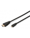 Kabel HDMI Micro Highspeed Ethernet V1.4 3D D/A M/M 1m - nr 2