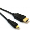 Kabel HDMI 1.4 - micro HDMI, dl.2m pozłacany - nr 10