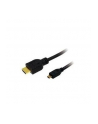 Kabel HDMI 1.4 - micro HDMI, dl.2m pozłacany - nr 12