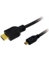 Kabel HDMI 1.4 - micro HDMI, dl.2m pozłacany - nr 13
