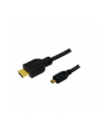 Kabel HDMI 1.4 - micro HDMI, dl.2m pozłacany - nr 16
