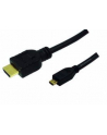 Kabel HDMI 1.4 - micro HDMI, dl.2m pozłacany - nr 17