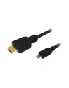 Kabel HDMI 1.4 - micro HDMI, dl.2m pozłacany - nr 4