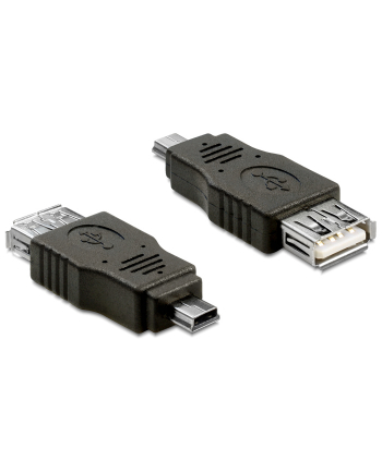 Adapter USB Mini B(M)->A(F) OTG