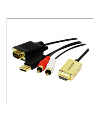 Kabel konwerter HDMI do sygnalu analogowego a/v