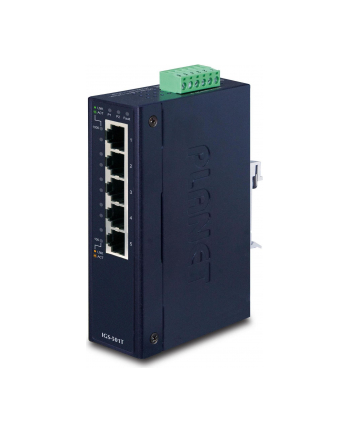 PLANET IGS-501T Przemysłowy Switch 5 port Gigabit