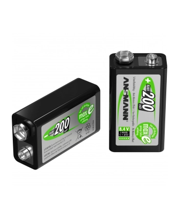 Ansmann maxE 9V-E block NiMH 9V 200mAh