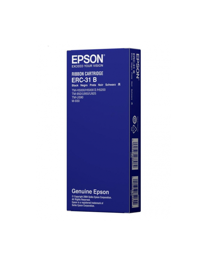 Epson czarna taśma ERC-31 do TM-U590/TM-U950/TM-H5000II (ERC31B)<br>[C43S015369] główny