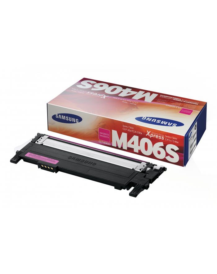 Toner Samsung CLT-M406S/ELS do CLP-360/CLP-365 CLX-3300/CLX-3305 - magenta - 1000 str.<br>[CLT-M406S/ELS] główny