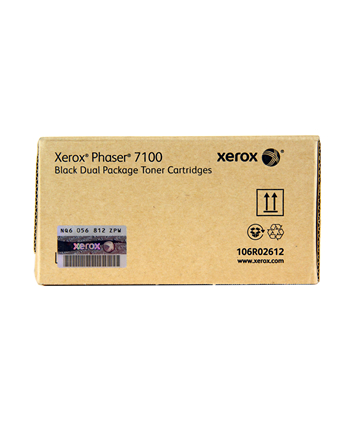 Toner Xerox czarny 2x do Phaser 7100, 10000 str.<br>[106R02612]