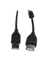 GEMBIRD Kabel USB 2.0 A-A  1,8m Premium (czarny, ferrytowe, pozłacane styki) - nr 4