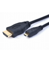 GEMBIRD Kabel HDMI - HDMI Micro 3m (v1.3, M/M, ekranowane, pozłacane styki) - nr 1