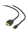 GEMBIRD Kabel HDMI - HDMI Micro 3m (v1.3, M/M, ekranowane, pozłacane styki) - nr 4