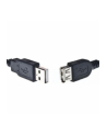 GEMBIRD Kabel USB 2.0 A-A 1,8m dofessional (czarny, pozłacane styki) - nr 3
