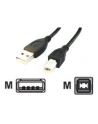 GEMBIRD Kabel USB 2.0 A-B 3m dofessional (czarny, pozłacane styki) - nr 2