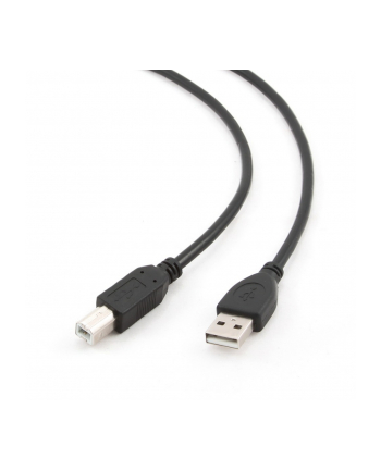 GEMBIRD Kabel USB 2.0 A-B 3m dofessional (czarny, pozłacane styki)