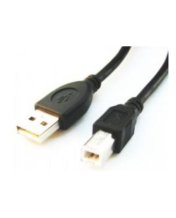 GEMBIRD Kabel USB 2.0 A-B 5m dofessional (czarny, pozłacane styki)