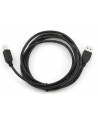 GEMBIRD Kabel USB 2.0 A-B 1,8m dofessional (czarny, pozłacane styki) - nr 1