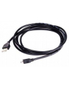 GEMBIRD Kabel USB 2.0 A-Micro B przedłużacz 1,8m (czarny) - nr 1