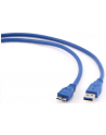 GEMBIRD Kabel USB 3.0 A-Micro B  1,8m (niebieski) - nr 1