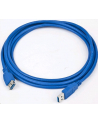 GEMBIRD Kabel USB 3.0 A-A przedłużacz 1,8m (niebieski) - nr 1