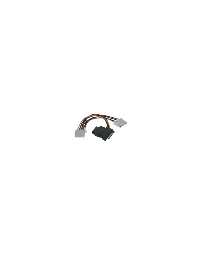 PREMIUMCORD Kabel SATA zasilający (Y) redukcja -> 3x Molex 5,25'' (16cm) główny