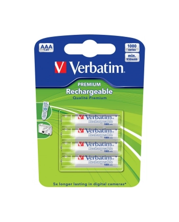 VERBATIM Akumulatory AAA Premium 4-Pack