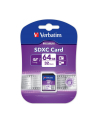 VERBATIM SDXC Memory Card Class 10 64GB , UHS-1 - nr 22