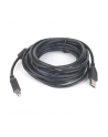 GEMBIRD Kabel USB 2.0 A-B 3m Premium (czarny, ferrytowe, pozłacane styki) - nr 2