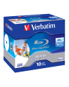VERBATIM BD-R(10-pack)Blu-Ray/Jewel/DL/6x/50GB/ PRINTABLE SURFACE - nr 20