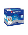 VERBATIM BD-R(10-pack)Blu-Ray/Jewel/DL/6x/50GB/ PRINTABLE SURFACE - nr 21