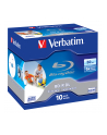 VERBATIM BD-R(10-pack)Blu-Ray/Jewel/DL/6x/50GB/ PRINTABLE SURFACE - nr 23