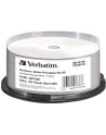 VERBATIM BD-R(25-pack)Blu-Ray/spindle/6x/25GB/Printable/No ID - nr 15