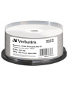 VERBATIM BD-R(25-pack)Blu-Ray/spindle/6x/25GB/Printable/No ID - nr 19