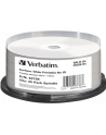 VERBATIM BD-R(25-pack)Blu-Ray/spindle/6x/25GB/Printable/No ID - nr 31