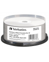 VERBATIM BD-R(25-pack)Blu-Ray/spindle/6x/25GB/Printable/No ID - nr 8