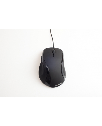 Mysz laserowa EVOLVE Laserwire ML-507B, 5 przycisków, rozdzielczość 1600DPI, USB