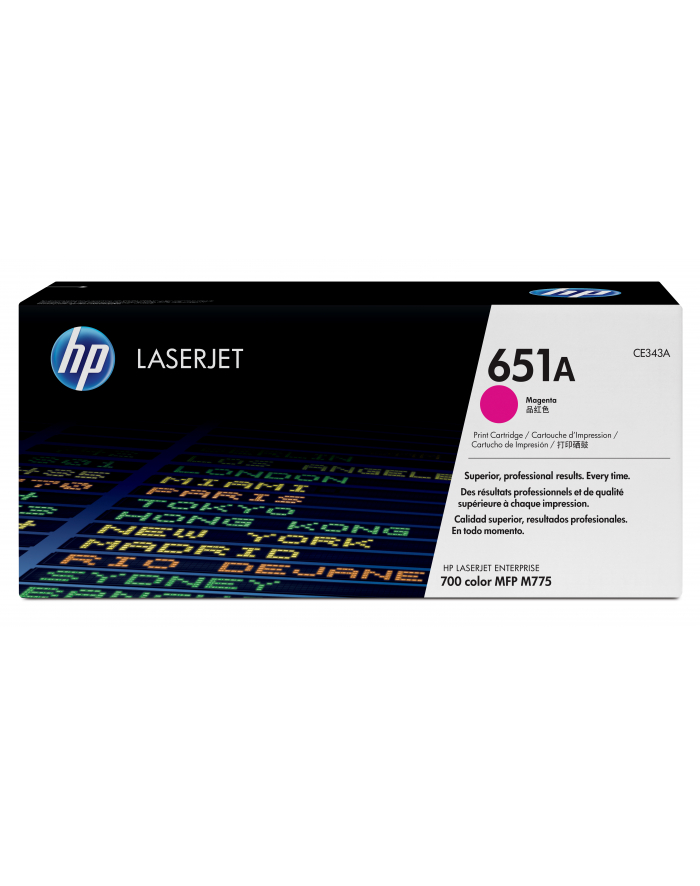 Toner HP 651A magenta główny