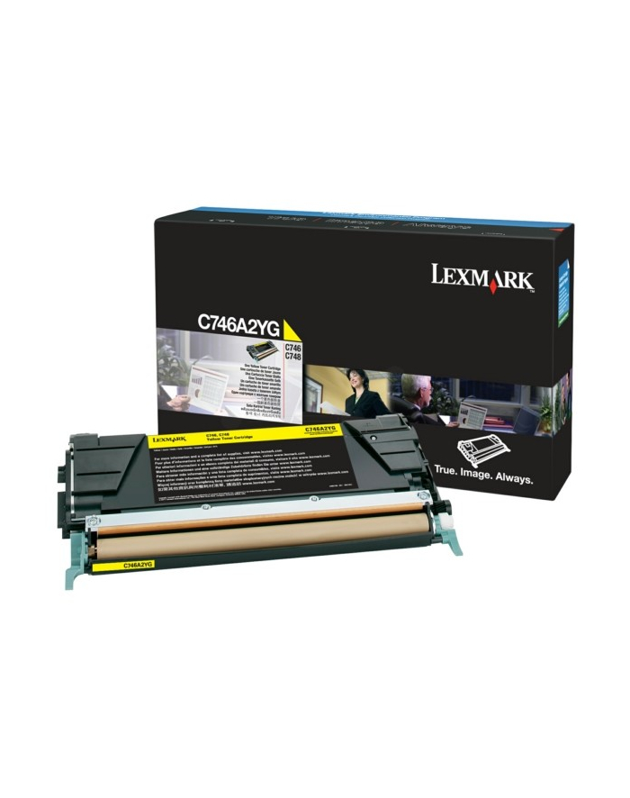 Toner Lexmark żółty | 7000str | C746/C748 główny