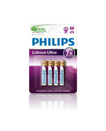 Bateria PHILIPS FR03LB4A/10 LITHIUM ULTRA 4szt. AAA