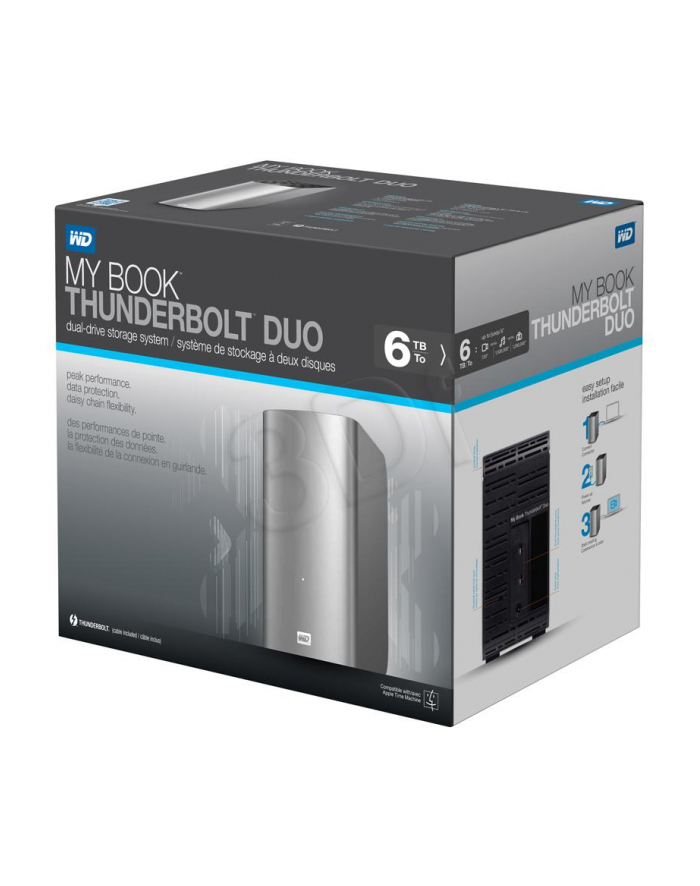 HDD MY BOOK DUO THUNDERBOLT 6TB WDBUPB0060JSL główny