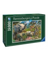 PUZZLE 18000 EL. PRZY WODOPOJU RAVEN. 178230 - nr 1