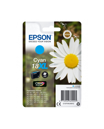 Tusz Epson CLARIA Home 18XL - cyjan