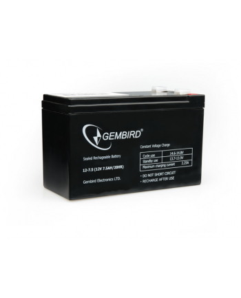 Gembird akumulator uniwersalny 12V/7.5AH